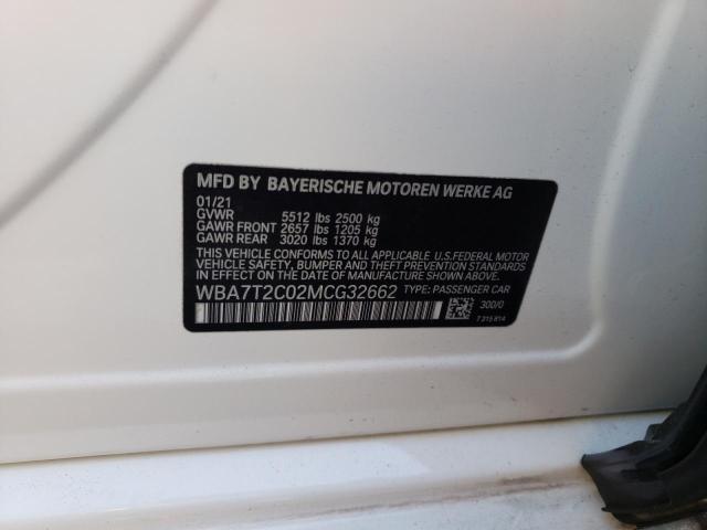 WBA7T2C02MCG32662 BMW 740 I