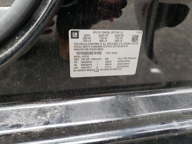 1GTV2UEC4EZ101992 GMC Sierra K1500 Sle