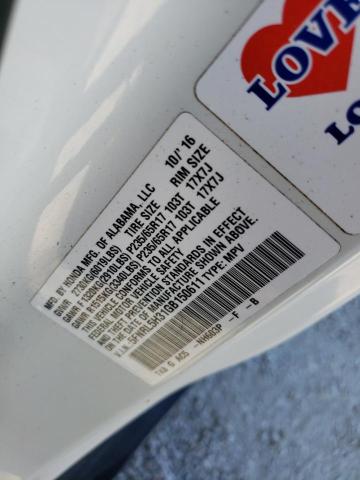 5FNRL5H31GB150611 Honda ODYSSEY SE