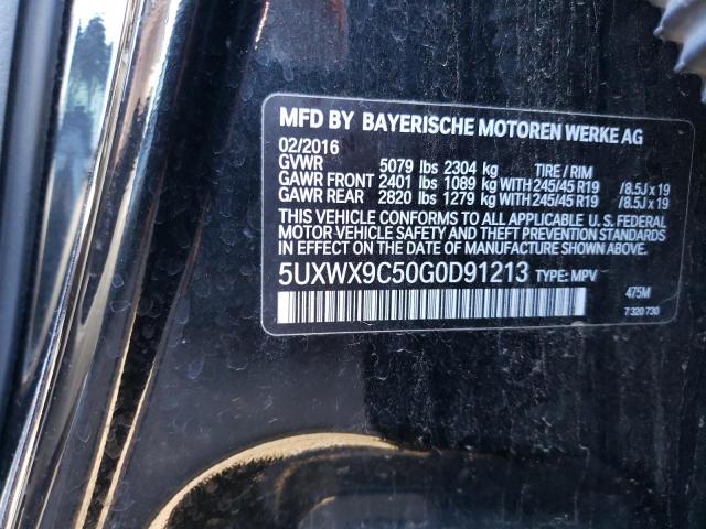 5UXWX9C50G0D91213 BMW X3 Xdrive28i