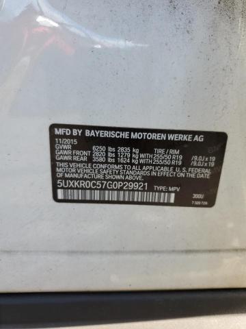 5UXKR0C57G0P29921 BMW X5 Xdrive35i