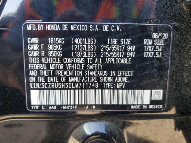 3CZRU5H30LM711748 Honda HR-V LX