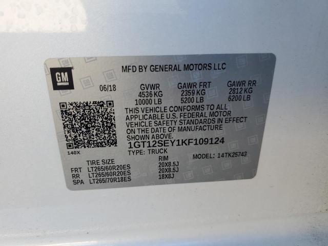 1GT12SEY1KF109124 GMC Sierra K2500 Denali