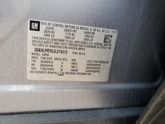 3GKALPEV5JL219313 GMC Terrain Slt