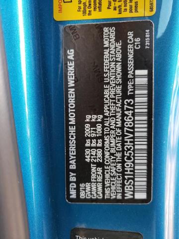 WBS1H9C53HV786473 BMW M2