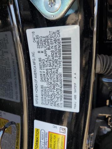 1HGCV3F42JA001061 Honda Accord Hybrid Ex