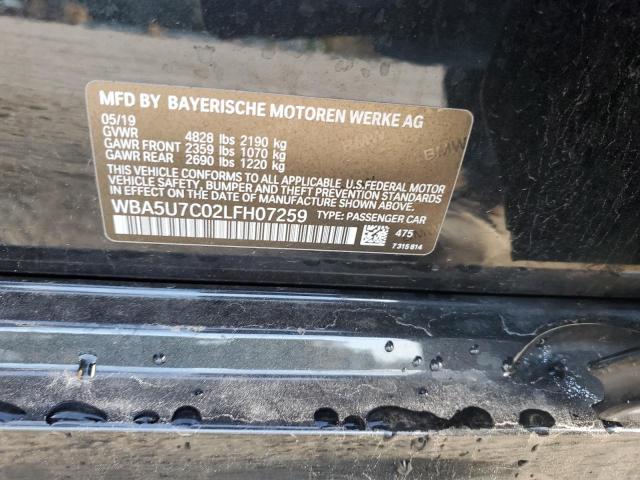 WBA5U7C02LFH07259 BMW M340I