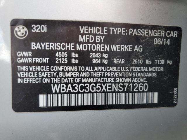 WBA3C3G5XENS71260 BMW 320 I Xdrive