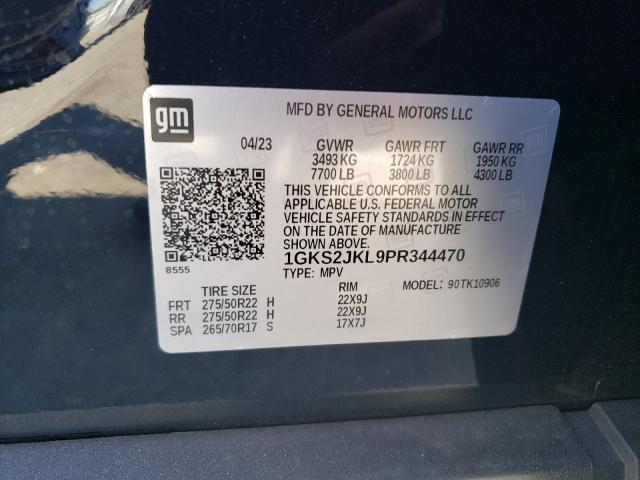 1GKS2JKL9PR344470 GMC YUKON XL DENALI