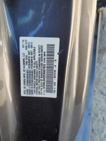 5FNRL5H92EB007832 Honda Odyssey Touring