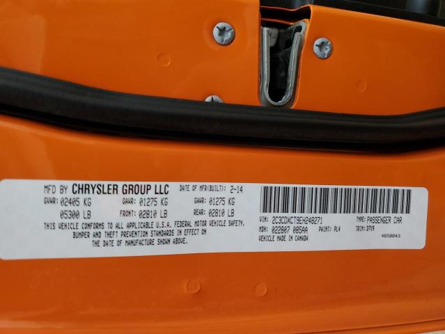 2C3CDXCT9EH248271 Dodge CHARGER R/T