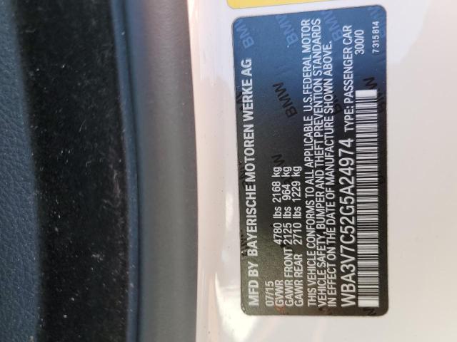 WBA3V7C52G5A24974 BMW 428 I Sulev