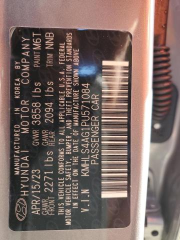 Hyundai ELANTRA SEL 2023 KMHLS4AG1PU571084 Image 13