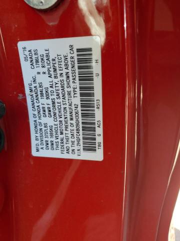 2HGFC4B09GH306742 Honda Civic Lx