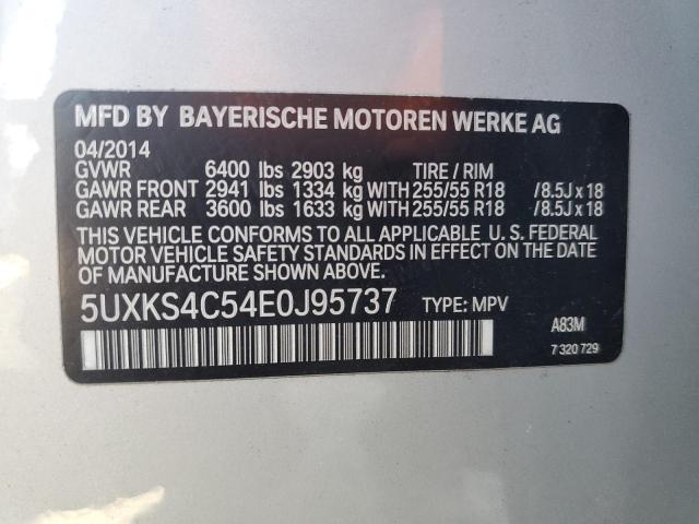 5UXKS4C54E0J95737 BMW X5 Xdrive35d