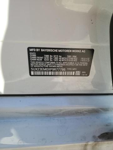 5UX23EM0XP9R77786 BMW X7 Xdrive40i