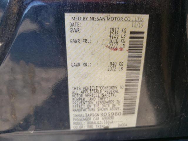 1N4AL3AP5GN305960 Nissan ALTIMA 2.5