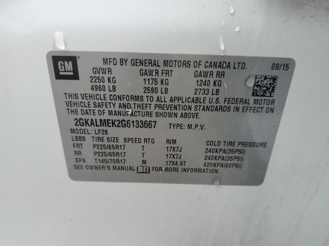 2GKALMEK2G6133667 GMC Terrain Sle