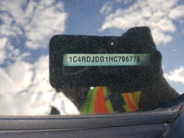 1C4RDJDG1HC796776 Dodge DURANGO GT