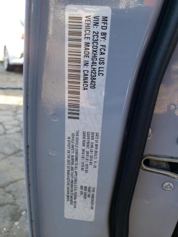 2C3CDXHG4LH238420 Dodge CHARGER GT