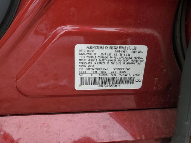 JN1EV7AP9GM305840 Infiniti Q50 Premium