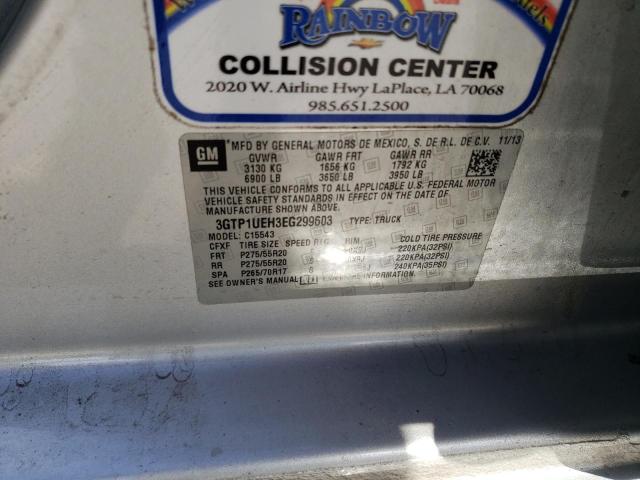 3GTP1UEH3EG299603 GMC Sierra C1500 Sle
