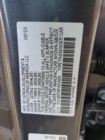 19UUB6F59PA003826 Acura Tlx A-spec
