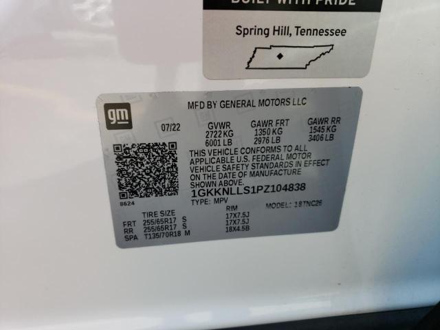 1GKKNLLS1PZ104838 GMC Acadia At4
