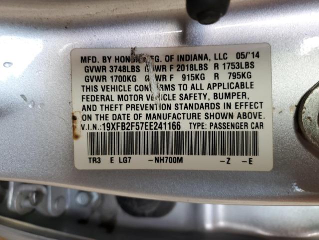 19XFB2F57EE241166 Honda Civic Lx