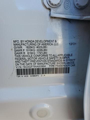 19UDE2F79NA003694 Acura Ilx Premium