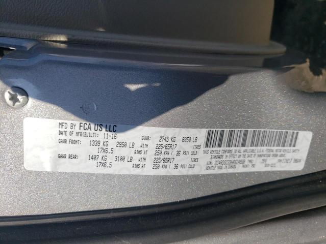 2C4RDGCG9HR624930 Dodge Grand Caravan Sxt