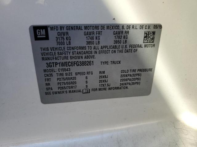 3GTP1WEC6FG388261 GMC Sierra C1500 Denali