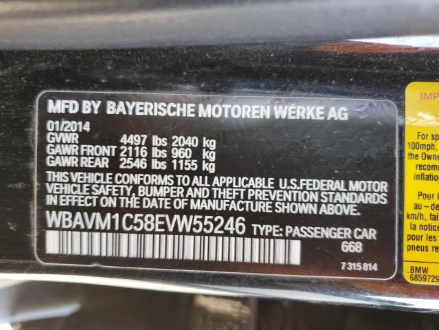 WBAVM1C58EVW55246 BMW X1 Sdrive28i