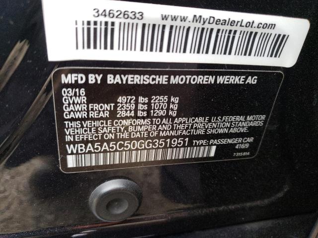 WBA5A5C50GG351951 BMW 528 I