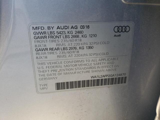 WA1L2AFP2GA124870 Audi Q5 Premium Plus