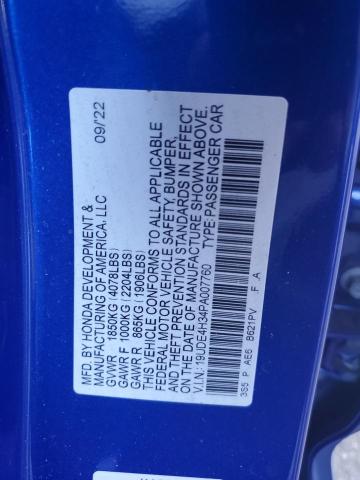 19UDE4H34PA007760 Acura Integra A-spec