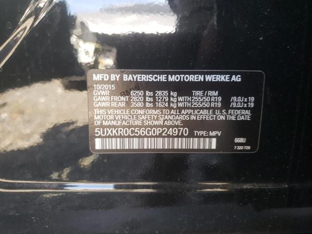 5UXKR0C56G0P24970 BMW X5 Xdrive35i