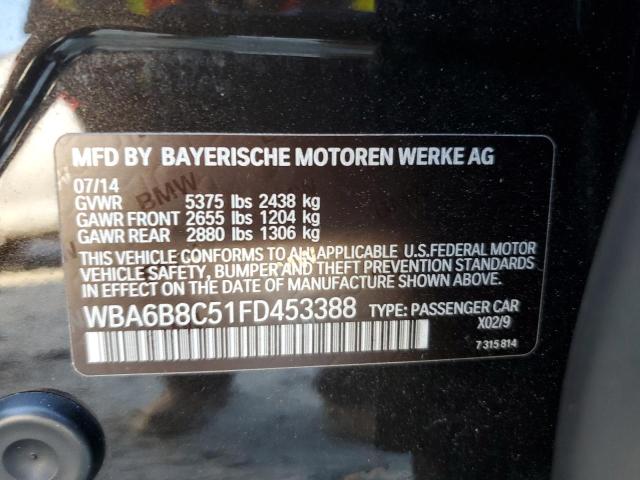 WBA6B8C51FD453388 BMW 640 Xi Gran Coupe