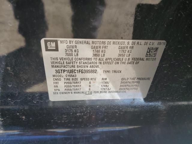3GTP1UEC1FG395882 GMC Sierra C1500 Sle