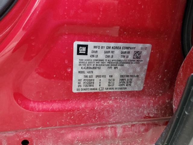 KL4CJBSB4JB587453 Buick Encore Preferred Ii