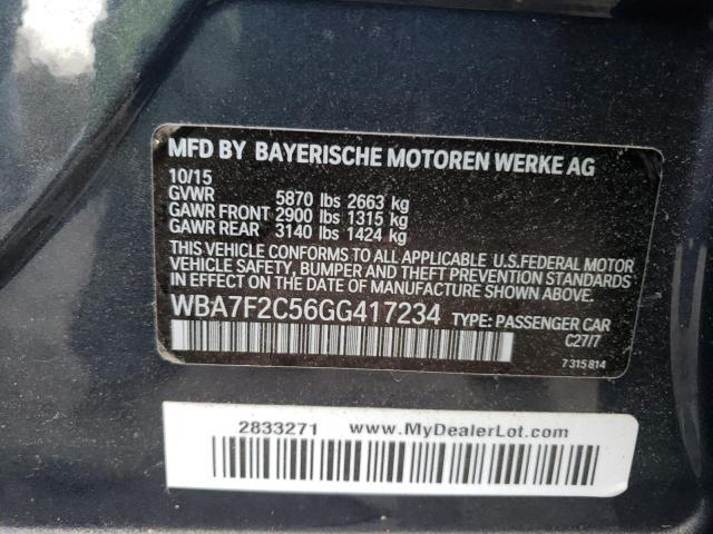 WBA7F2C56GG417234 BMW 750 Xi