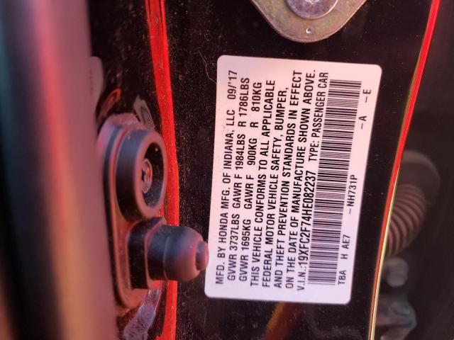 19XFC2F74HE082237 Honda CIVIC EX