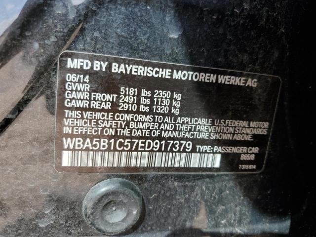 WBA5B1C57ED917379 BMW 535 I