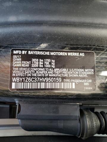 WBY1Z6C37HV950159 BMW I3 Bev