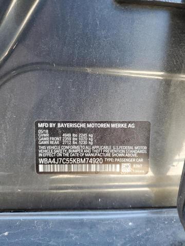 WBA4J7C55KBM74920 BMW 440xi Gran Coupe