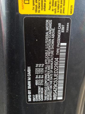 WBS4Z9C53JED22604 BMW M4