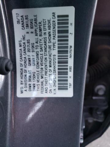 2HGFC1E5XHH707319 Honda CIVIC SI