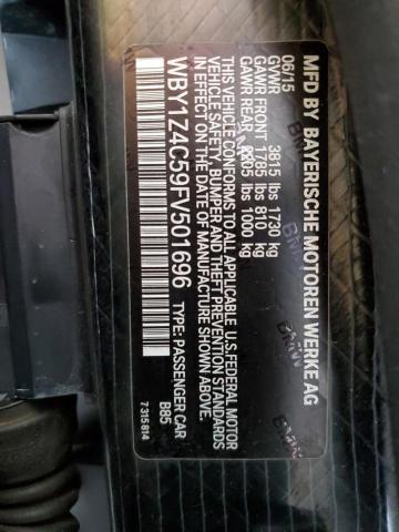 WBY1Z4C59FV501696 BMW I3 REX