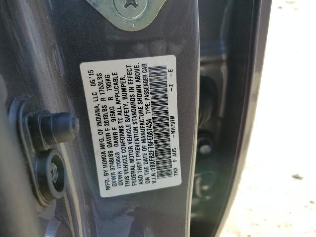 19XFB2F79FE087434 Honda CIVIC SE