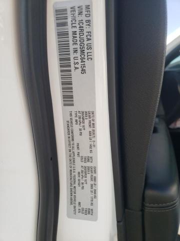 1C4RDJDG5MC641545 Dodge DURANGO GT